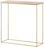 ADRK Milan konzol, Arany, Sonoma - smartbutor