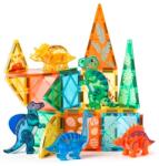 FAUNICA Set de construcție magnetic - Dinozauri, 23 piese (OLP101096060)