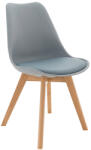 TEMPO KONDELA szék, szürke/bükk, BALI 2 NEW - smartbutor