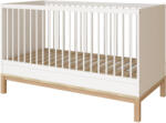 Faktum Loop White & Oak Átalakítható 140-es babaágy - smartbutor