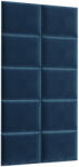 ELTAP Quadratta 100x200 kárpitozott panel, sötétkék - smartbutor