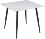 Fortrade Asztal adria 70x70x75 cm hg márvány fehér - smartbutor