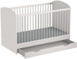 Faktum Mia Fehér - Átalakítható 140-es babaágy, kiságy (minta nélkül)