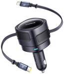 Baseus Enjoyment Max Car Charger C+L Baseus Cables 60W Black (C00035507121-00) (C00035507121-00)