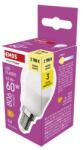 EMOS Bec LED Classic Mini Globe / E14 / 6, 5 W (60 W) / 806 lm / Alb cald