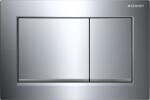 Geberit Omega20 - Süllyesztett vezérlőgomb, fényes króm/matt króm 115.080. KH. 1 (115.080.KH.1)