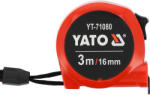 TOYA Metru cu bandă, 3 m x 16 mm (YT-71080)