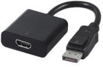  DisplayPort (apa) - HDMI (anya) átalakító - egyszerű és megbízható megoldás monitorok, projektorok és TV-k csatlakoztatásához, éles kép- és hangátvitellel