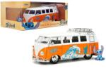 Jada Toys Disney Stitch - 1961 Volkswagen Busz kisautó Stitch figurával 1/24 - Jada Toys (9336340314R00)
