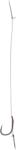 Mikado MF RIG / with spike / barbed hook 8 DB / braid 0.12mm/10cm - 8x (HMFB2805I-8DB)