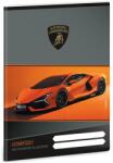 Ars Una Ars Una: Narancssárga Lamborghini mintás leckefüzet 38 lapos A/5 (50844463) - innotechshop