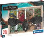 Clementoni Így neveld a sárkányodat sárkányok és hősök 300db-os puzzle - Clementoni (21748) - innotechshop
