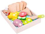 New Classic Toys Doboz ebédhez és piknikhez - fa élelmiszerek (CLAS_10591)