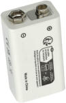 AKKUELEM beszállító 9V Block Li-ion akkumulátor USB-C csatlakozó 6F22 6LR61 9.0V 1000mAh