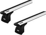 Thule Suport pentru plaf cu EVO WingBar Peugeot Bipper 3-dr Van cu puncte fixe 08+