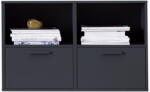 Hammel Furniture Черен стенен скрин с 2 вратички Keep by Hammel - Hammel Furniture (950721818)