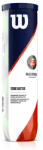 Wilson Mingi de tenis Roland Garros Clay (4 Pack)