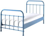 VIPACK Синьо метално детско легло , 90 x 200 cm New York - Vipack (NYBE9007)