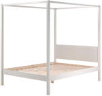 VIPACK Бяло детско легло 140x200 cm PINO CANOPY - Vipack (PIHB1414)