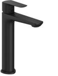 RAVAK Life LF 015.00 álló mosdócsaptelep 280 mm, lefolyó nélkül, fekete (RAV-X070478)