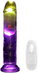 RealRock - вибратор с led светлина - 15 см