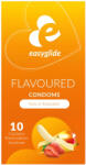 EasyGlide - ароматизирани презервативи - плодов вкус - 10 броя - lovesexshop