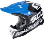 Scorpion VX-22 Air Updown motokrossz bukósisak fekete-fehér-kék