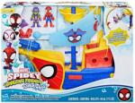 Spidey and His Amazing Friends Set de joaca cu figurine, Spidey and his Amazing Friends, Nava piratilor, Water webs, G0666 Figurina