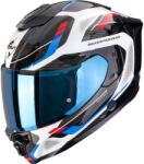 Scorpion EXO-1500 Air Sleek zárt motoros bukósisak fehér-piros-kék