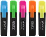 Genie Textmarker 5-Farben 5 Stk. (40022) (40022) (40022)