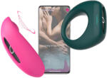 Magic Motion - vibrator pentru cuplu set - silicon roz-verde (93348300005) Vibrator
