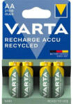 VARTA Tölthető elem, AA, ceruza, újrahasznosított, 4x2100 mAh, VARTA (VAKU78) - fapadospatron