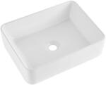 VEVOR Kerámia mosdókagyló 482x373x135 mm fehér fürdőszobai mosdó (TMSCTCJX4837PYW3KV0)