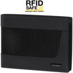Samsonite URBAN-EYE nagy RFID védett szürke-fekete, szabadon nyílói pénz és irattartó tárca 144537-A123