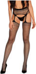 Obsessive - nyitott necc harisnya (fekete) (5901688233108) - szexshop