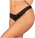 Obsessive Latinesa - nyitott tanga (fekete) (23228031941) - szexshop