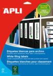 APLI Iratrendező etikett, univerzális, 190x61 mm, APLI, 100 etikett/csomag (LCA1233) - iroda24