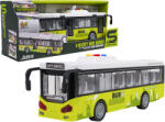 Inlea4Fun Interaktív autóbusz 1: 16 CITY BUS SERIES - Zöld (RA-ZAU.JS120)