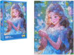 Inlea4Fun Puzzle 100 darabos LORINA GLITTER PRINCESS - - Kék tündér (RA-ZGR.88898)