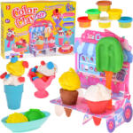 Inlea4Fun Grurma készletf fagylaltozó 6 színű gyurmával COLOR PLAY Ice cream shop (JO-ZA5711)