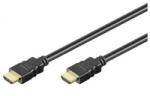 Manhattan HDMI kábel [1x HDMI dugó 1x HDMI dugó] 15 m fekete High Speed Manhattan 756573