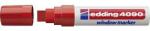 edding 4090 4-4090002 Kréta jelölő Piros 4 mm, 15 mm N/A