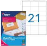 agipa Lézercímkék 70x42 mm Agipa A4 100 lap