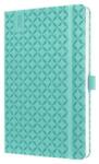 Sigel Naptár, A5, heti, 2026, kemény borító, SIGEL "Jolie", aqua zöld (SIJ6103) - tintasziget