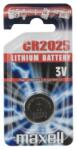 Maxell CR2025 Lítium Gombelem 1db/csomag (18741) - mystock