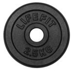 LIFEFIT Disc LIFEFIT® 2, 5 kg, metal, pentru bară de 30 mm