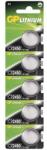 GP Batteries Lítium elem GP CR2450 - 5 db 1042245015