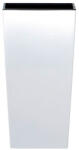 Prosperplast Ghiveci cu inserție URBI SQUARE alb MAT 32, 5 cm