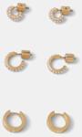 AllSaints fülbevaló 3 pár 37527051BRS711 - arany Univerzális méret