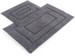 4Home Retta fürdőszobaszőnyeg szett, 50 x 60 cm, 60 x 100 cm, szürke